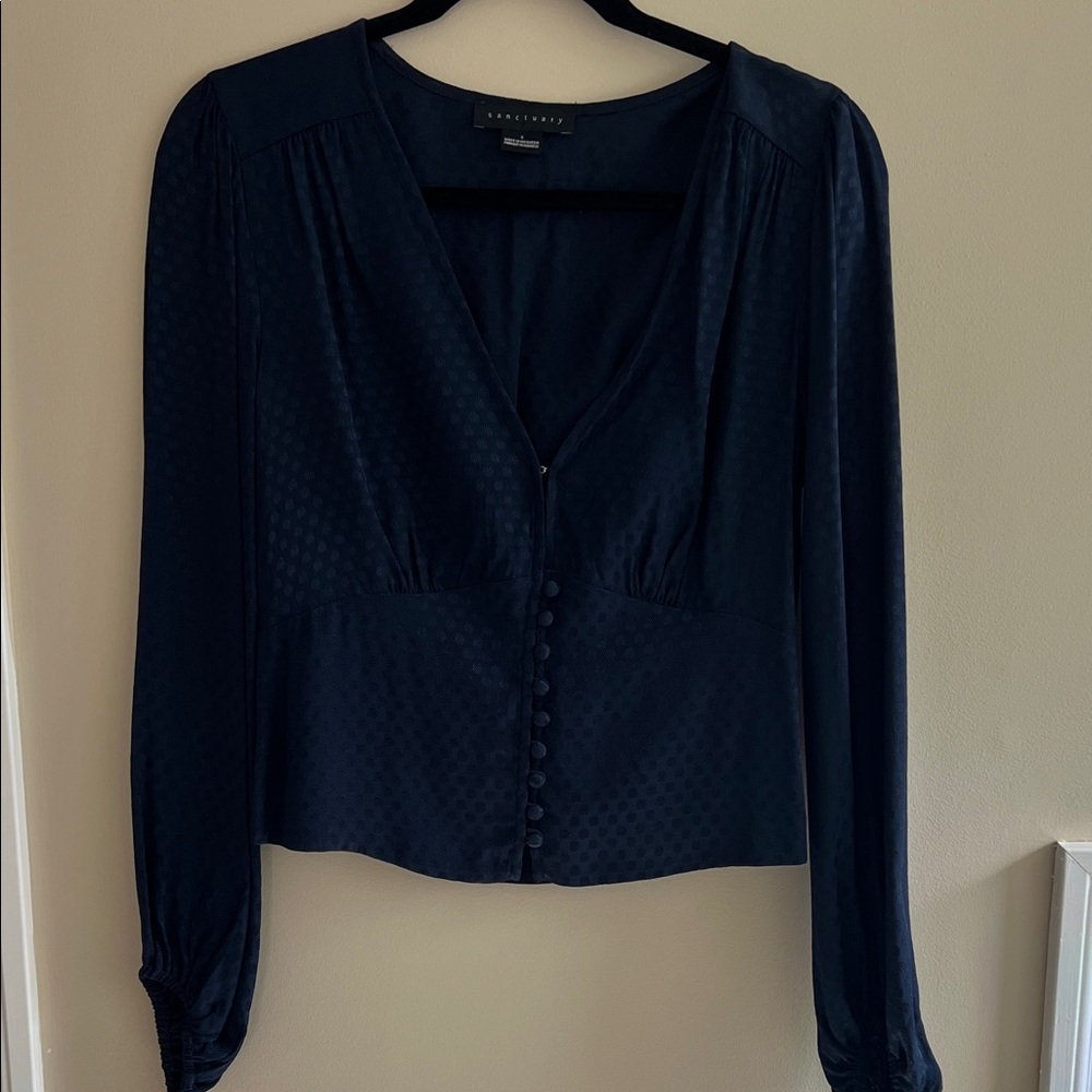 Black Long Sleeve Blouse